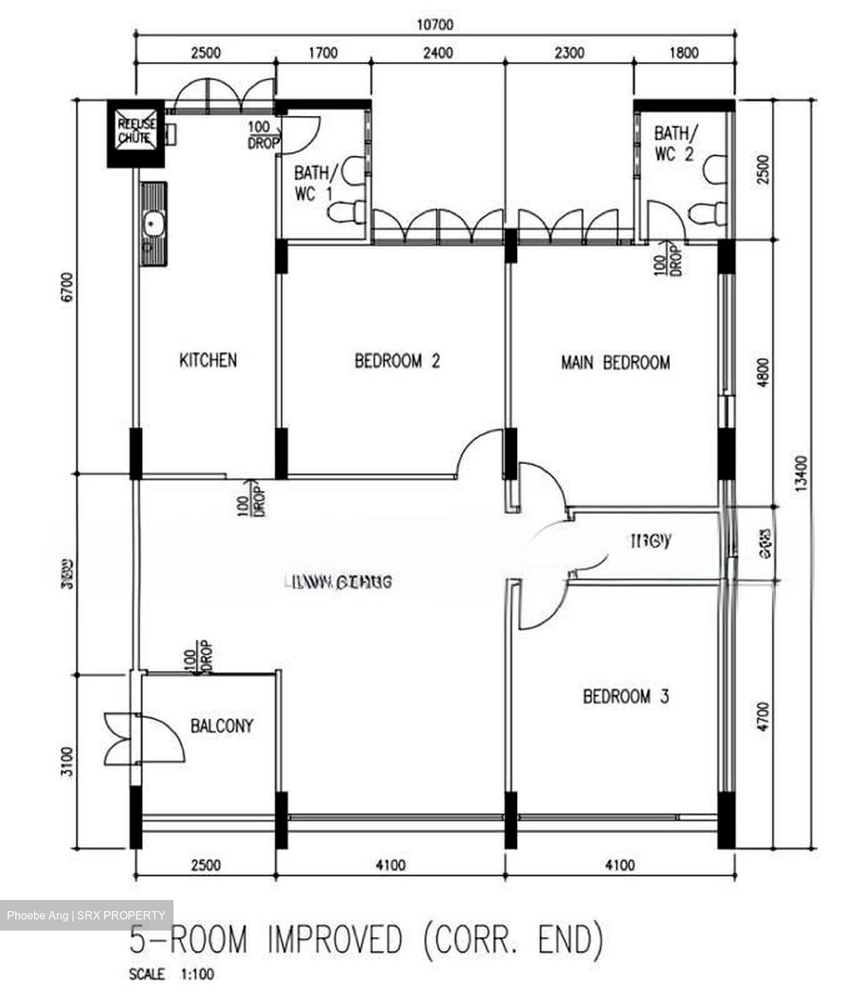 Blk 52 Teban Gardens Road (Jurong East), HDB 5 Rooms #557708801